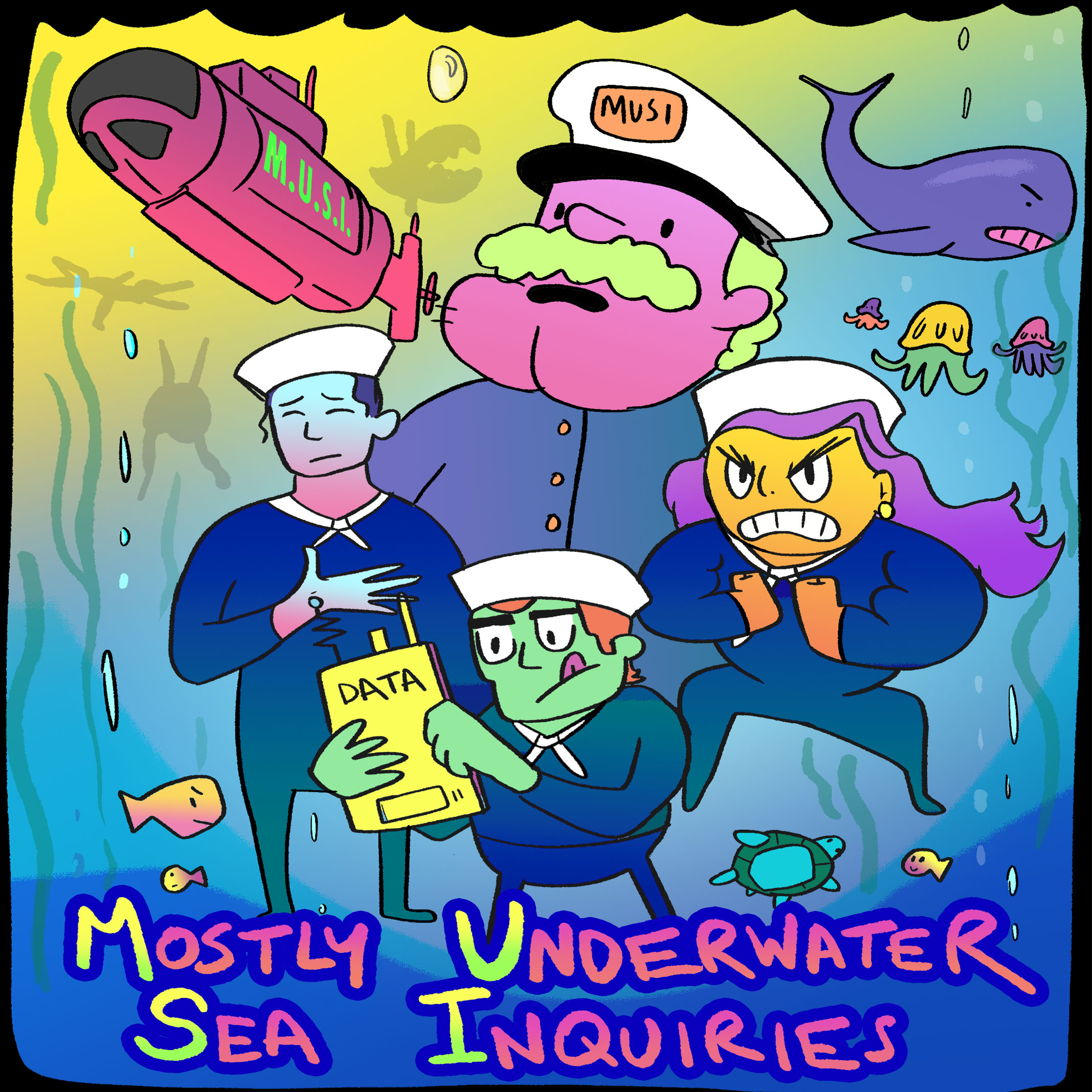 Mostly Underwater Sea Inquiries cover art